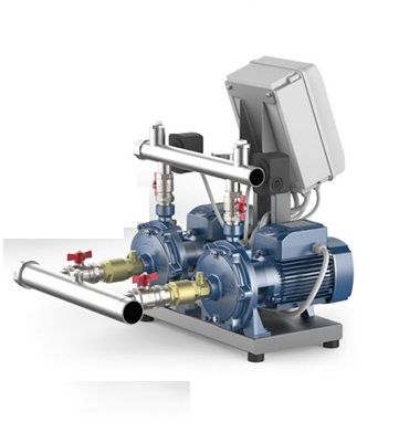 Станция поддержания давления Pedrollo Combipress CB2-2CP 25/14B в Новосибирске 