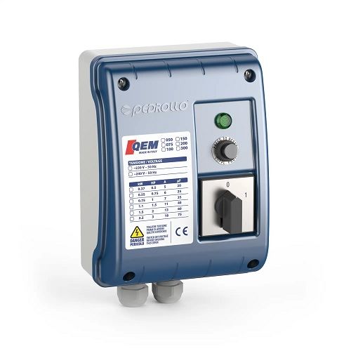 Пульт управления QEM/3-150 для однофазных 3" двигателей Pedrollo в Новосибирске 